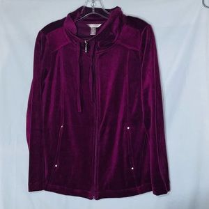 White Stag women’s size Small zip up jacket cardigan shacket sweater